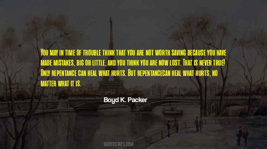 Time Of Trouble Quotes #45336