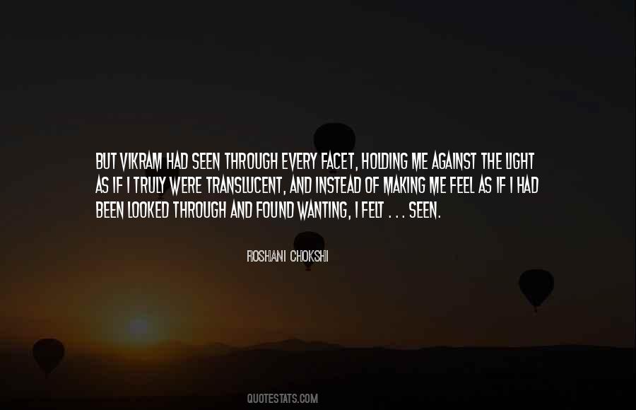 Making Your Feel Wanting Quotes #361159