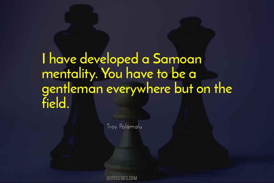 Best Samoan Quotes #291588