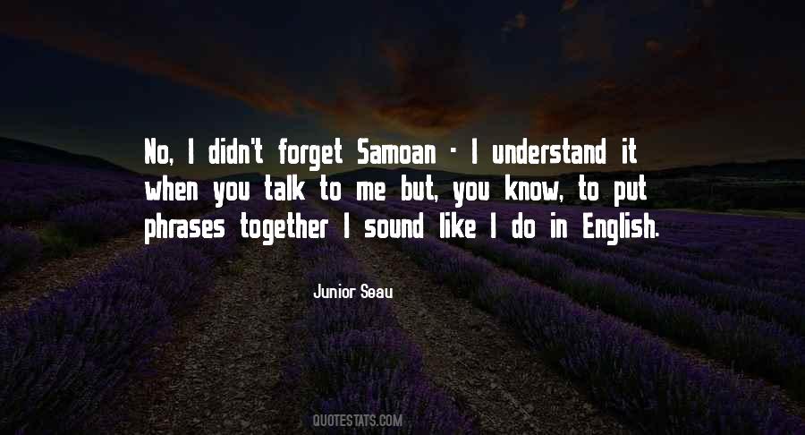 Best Samoan Quotes #520001