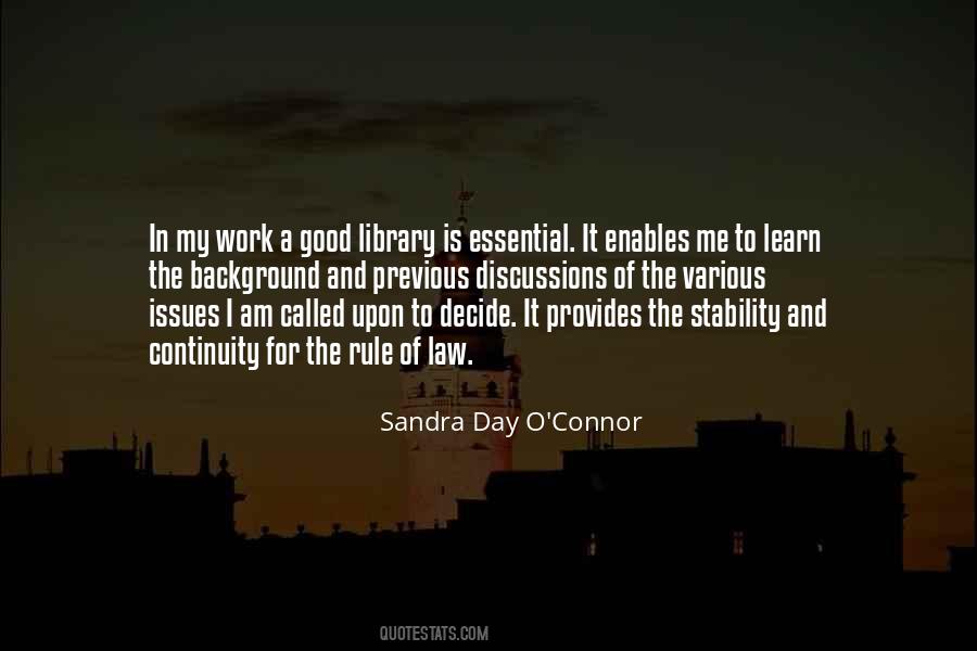 Best Sandra Day O'connor Quotes #379533