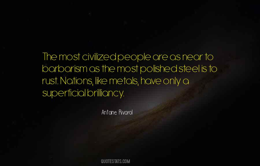 Civilized Nations Quotes #805993