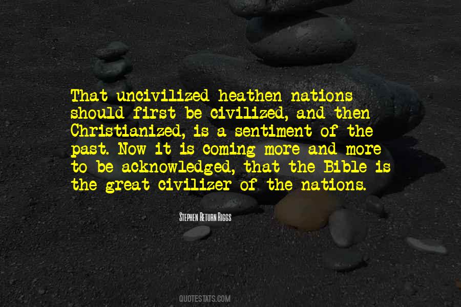 Civilized Nations Quotes #935073