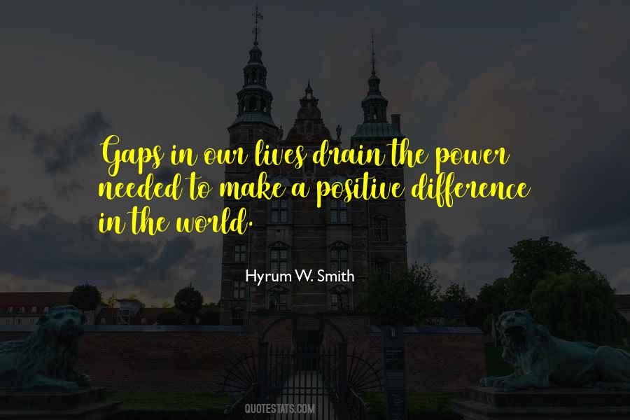 Quotes About Making A Difference In The World #614486