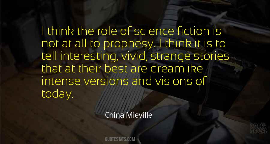 Best Science Fiction Quotes #1031820