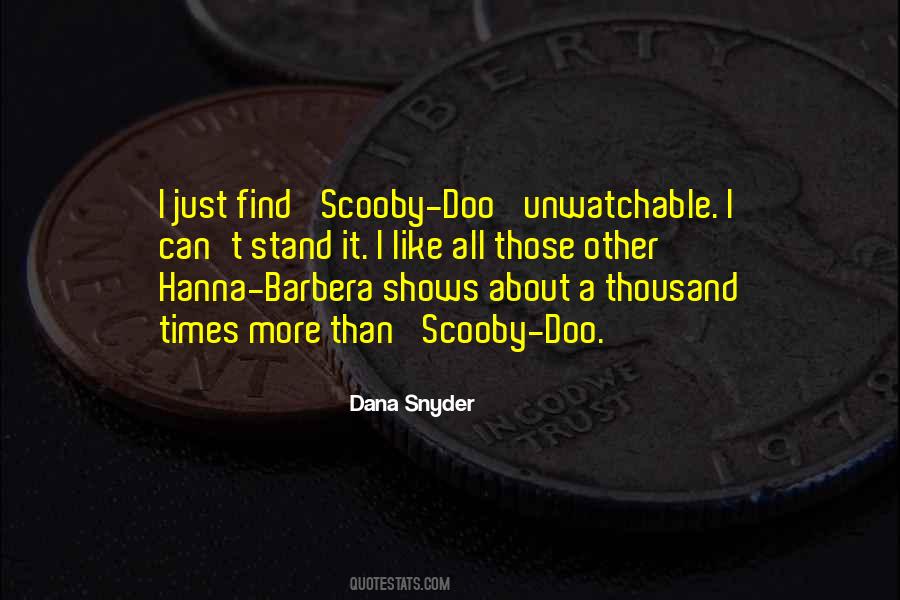 Best Scooby Doo Quotes #224871