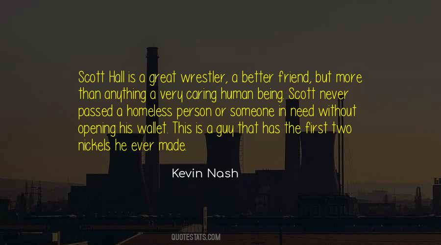 Best Scott Hall Quotes #1823155