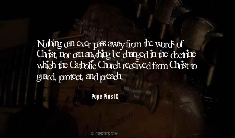 Pope Ix Quotes #1814815