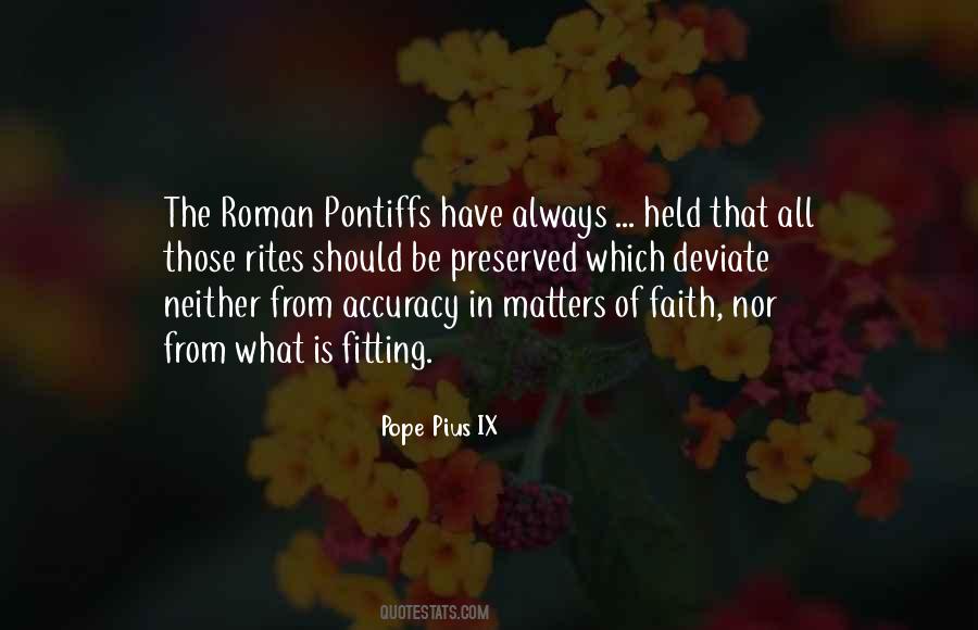 Pope Ix Quotes #824201