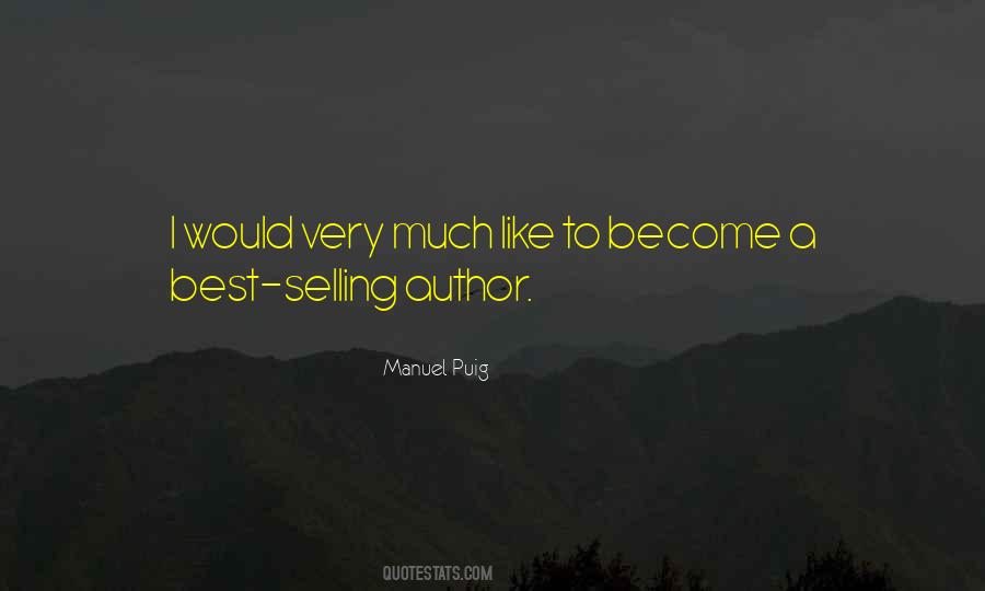Best Selling Author Quotes #1070566