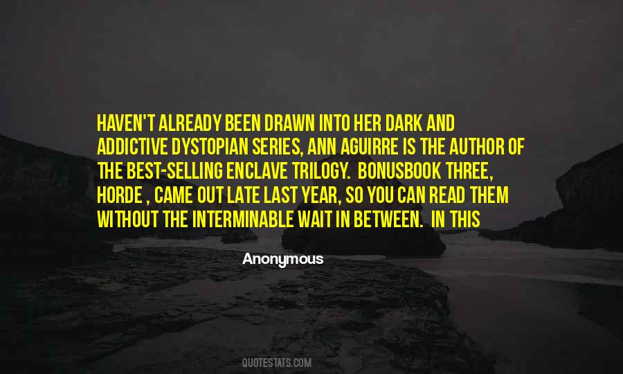 Best Selling Author Quotes #1181722