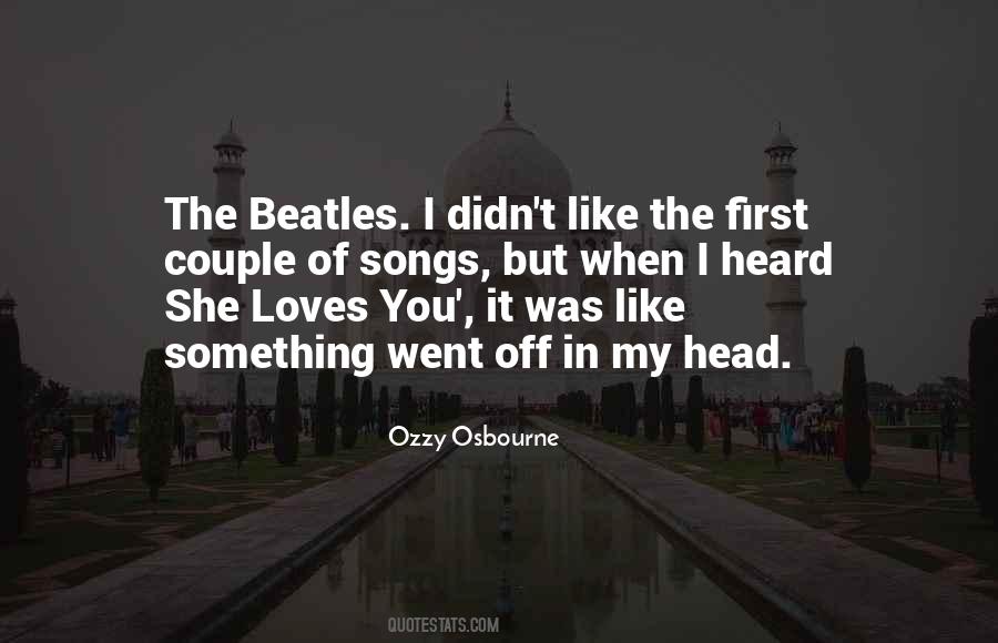 Beatles Song Quotes #1271657