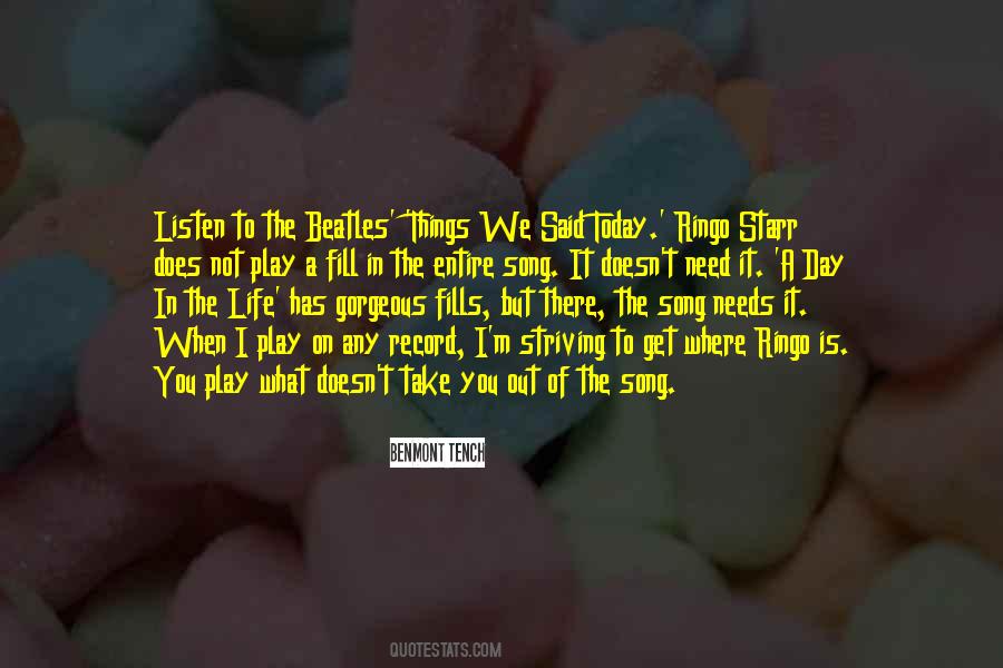 Beatles Song Quotes #577326