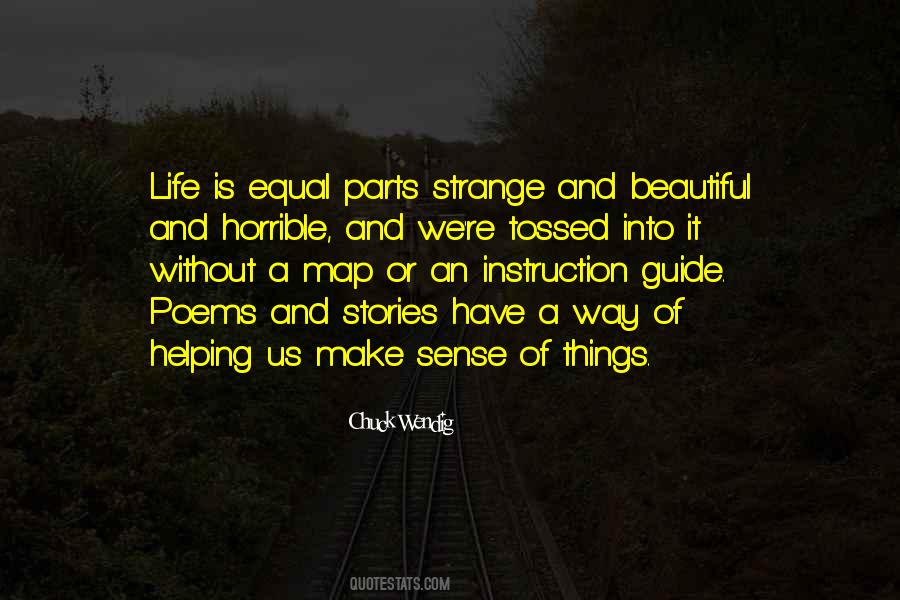Life Is A Map Quotes #1496083