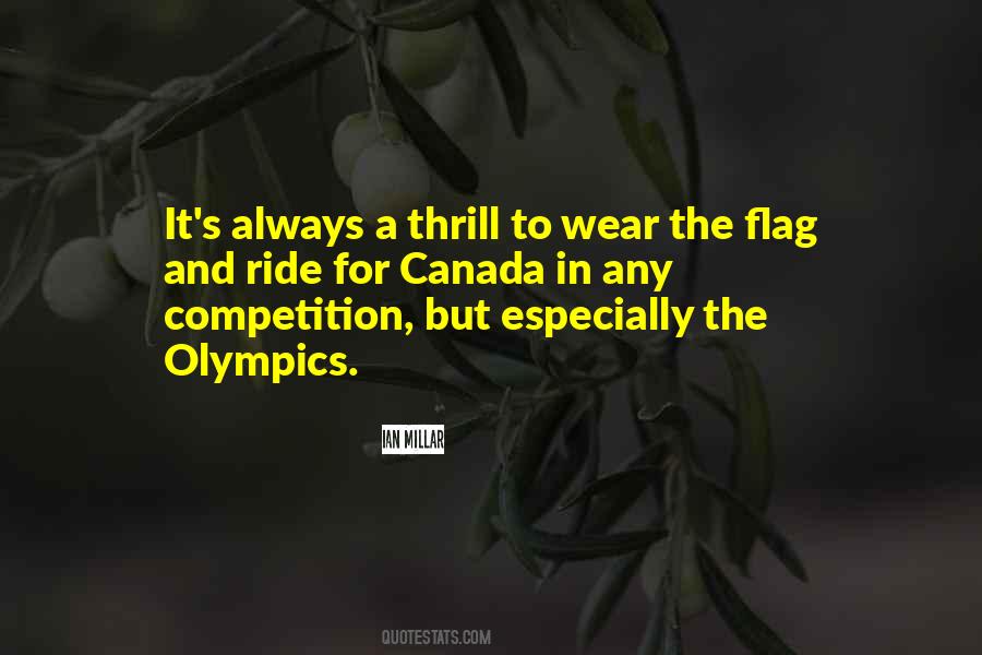 Thrill Of Competition Quotes #1513628