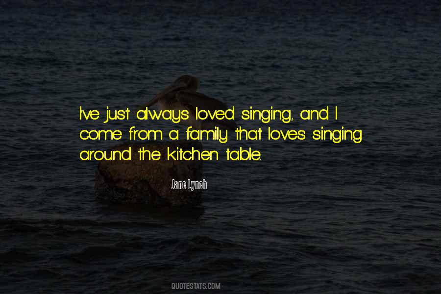 Family Table Quotes #1326335