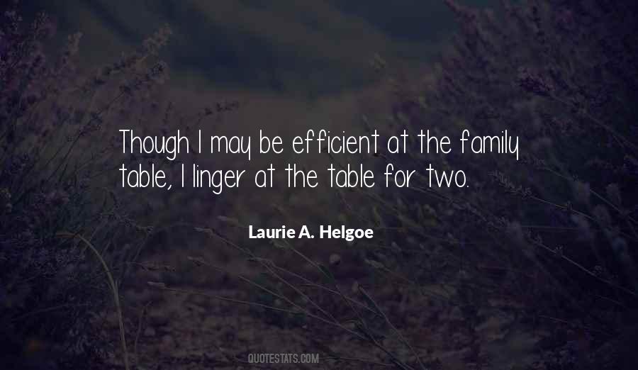 Family Table Quotes #1542278