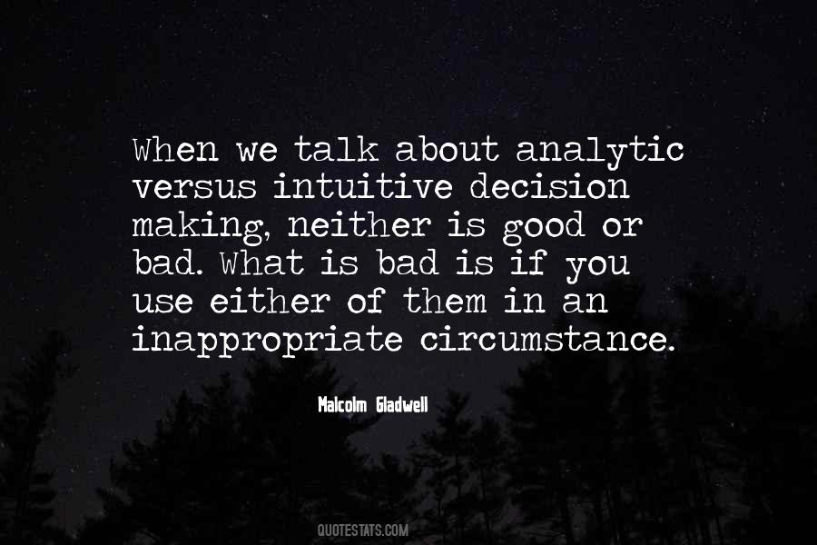 Quotes About Making A Bad Decision #1136761