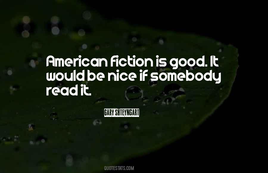 American Fiction Quotes #37120