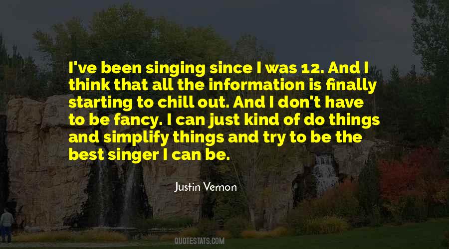 Best Singer Quotes #699271