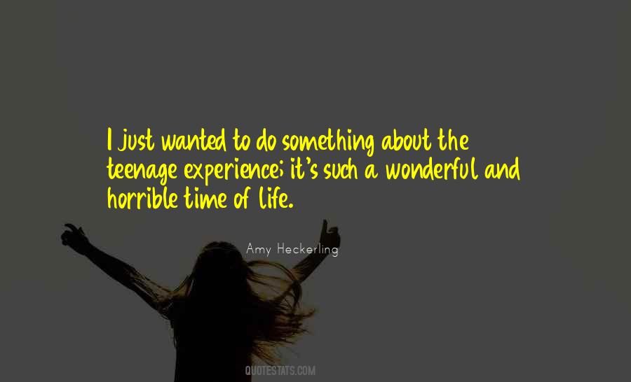 A Horrible Life Quotes #1136640
