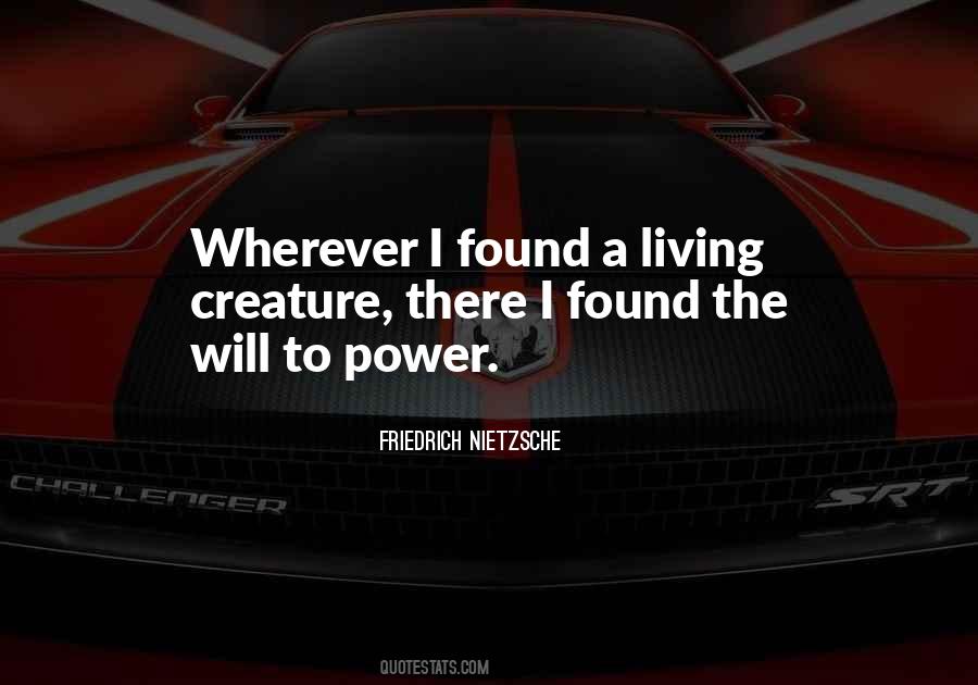 Will To Power Quotes #963949