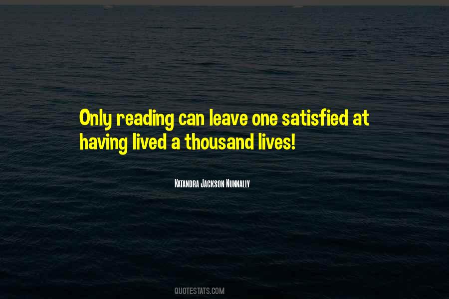 A Thousand Lives Quotes #544150