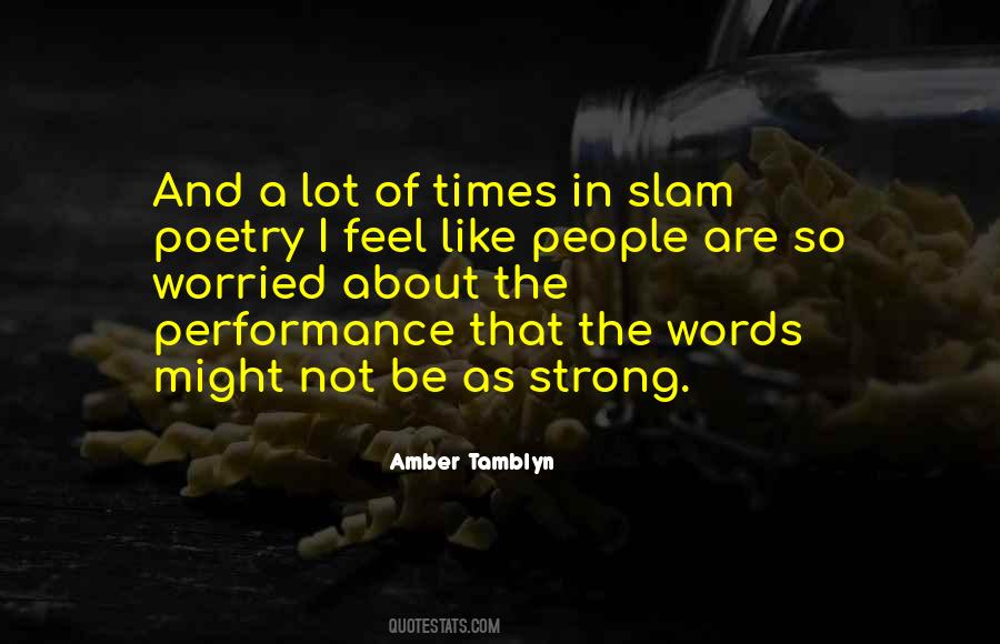 Best Slam Poetry Quotes #1239064