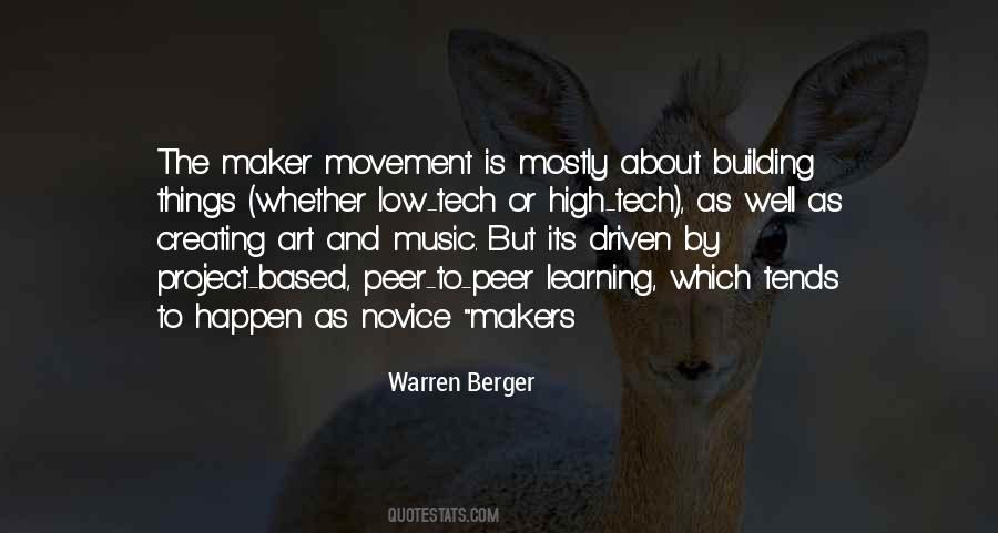 Quotes About Maker Movement #158791
