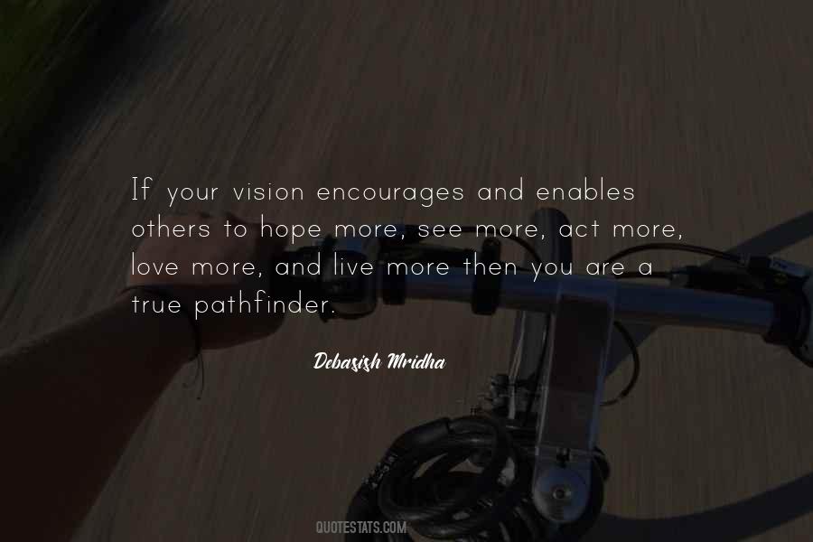 Your Vision Quotes #1366098