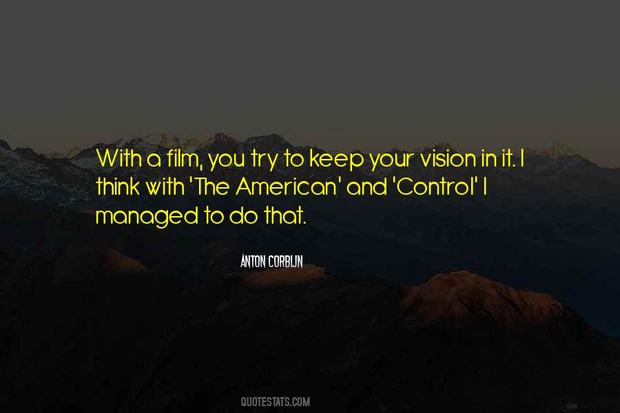 Your Vision Quotes #1720843