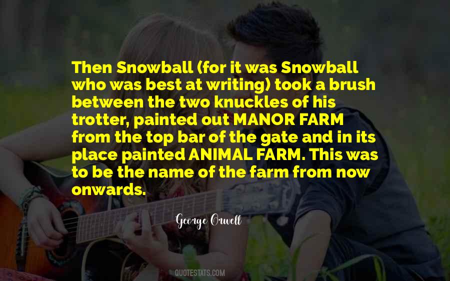 Best Snowball Quotes #67685