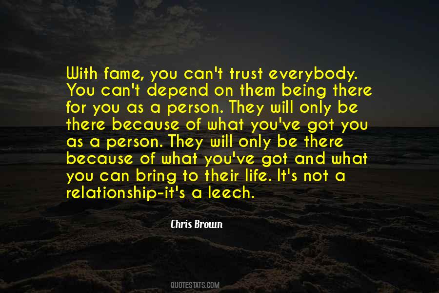 Relationship And Trust Quotes #1508889
