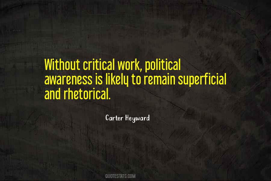Political Awareness Quotes #865296
