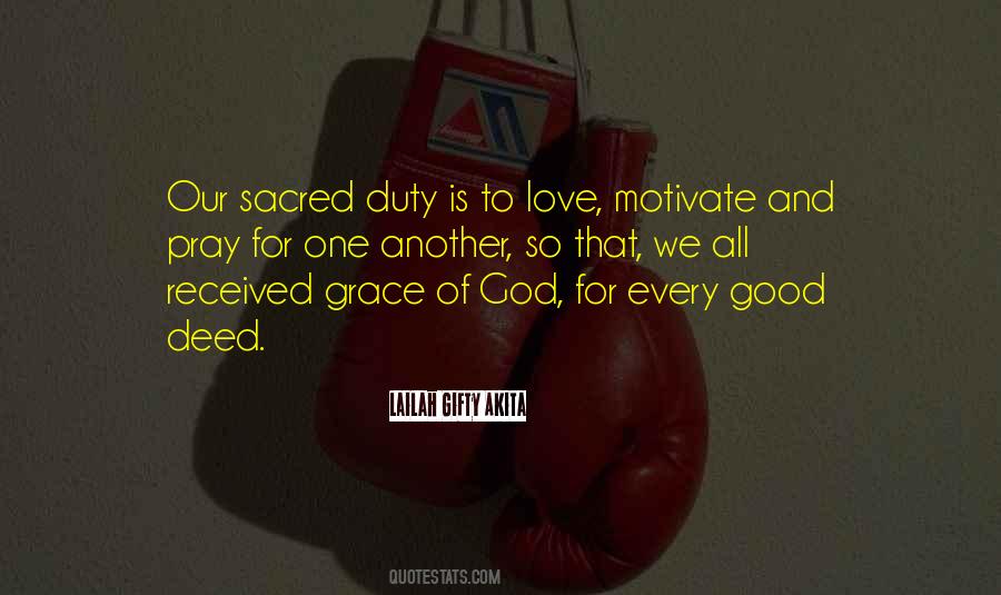 Sacred Duty Quotes #1217617