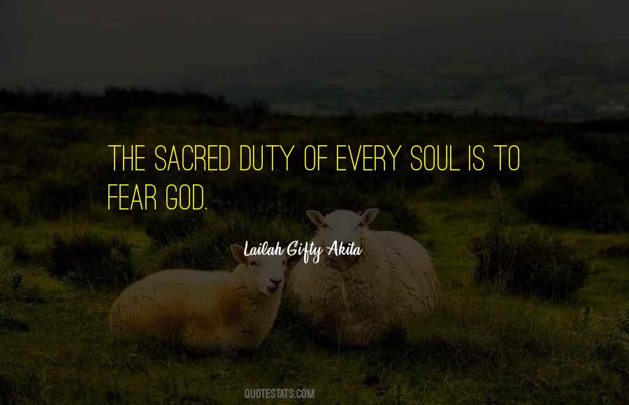 Sacred Duty Quotes #1603239