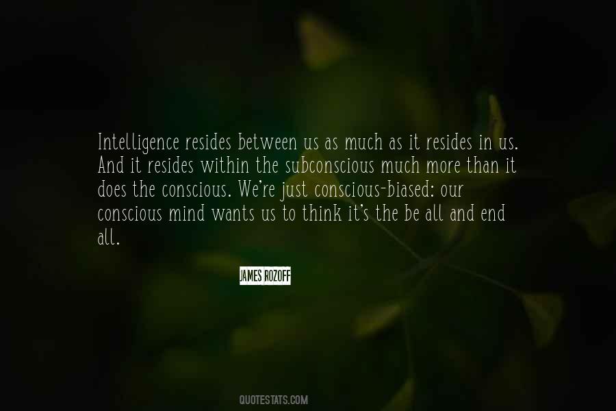 Subconsciousness Vs Subconscious Quotes #1867757