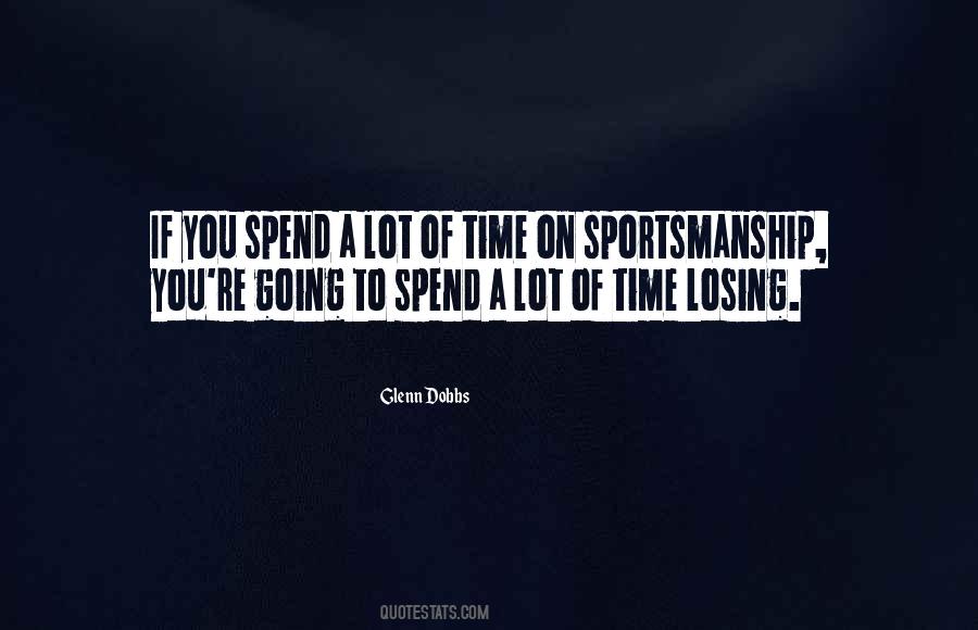 Best Sportsmanship Quotes #426237