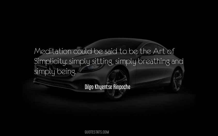 Rinpoche Meditation Quotes #1192913