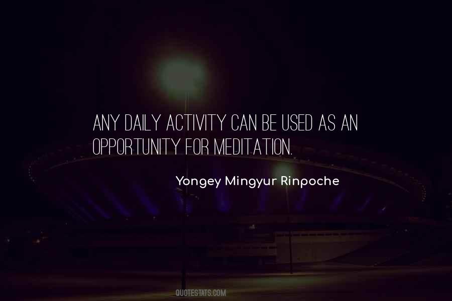 Rinpoche Meditation Quotes #1198239