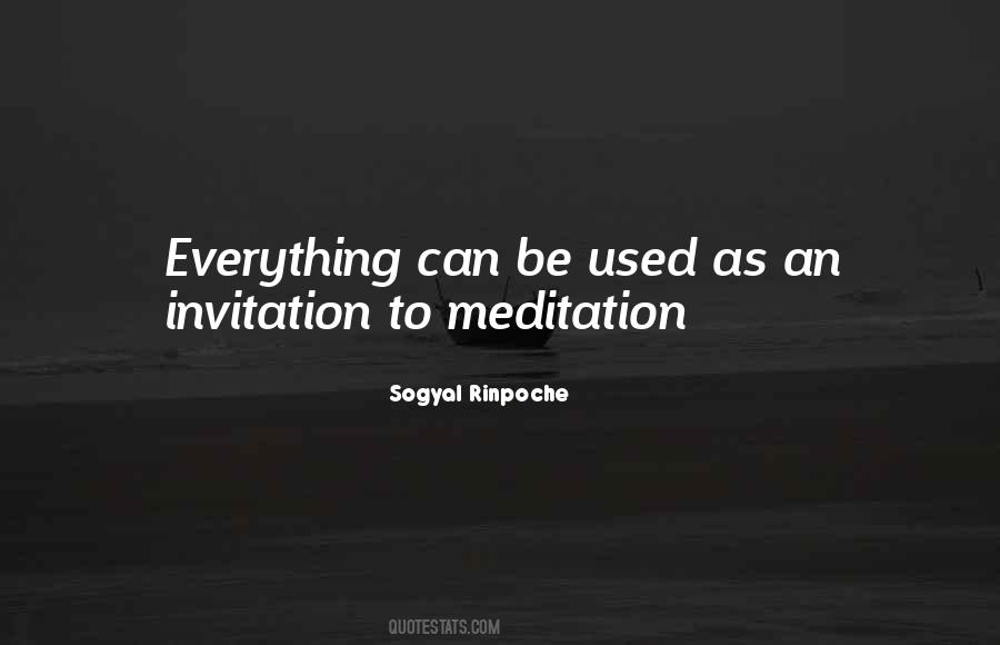 Rinpoche Meditation Quotes #240429
