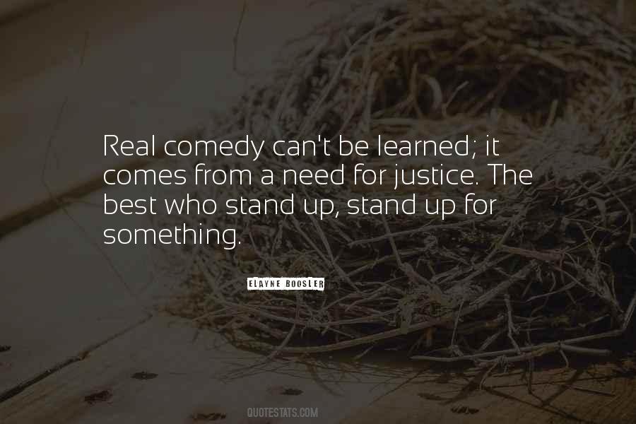 Best Stand Up Comedy Quotes #1006557