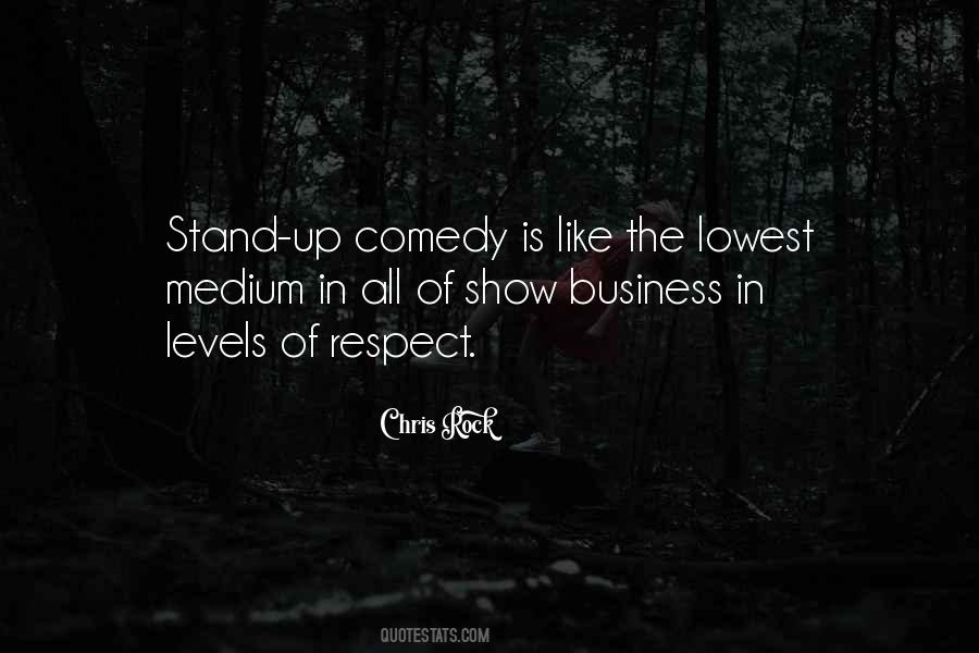Best Stand Up Comedy Quotes #282357