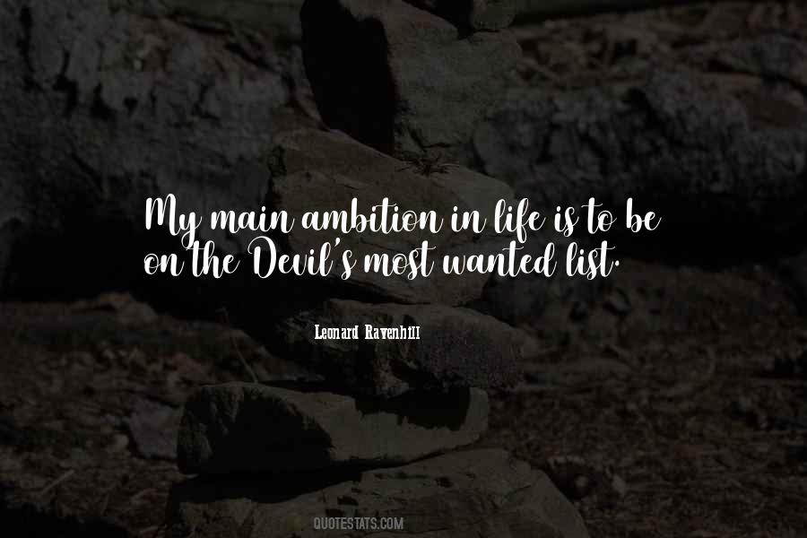 Ambition In Quotes #1044044