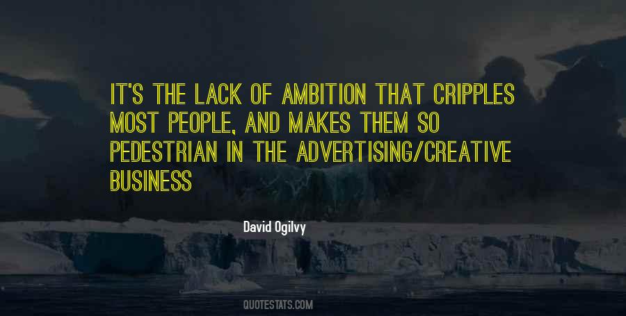 Ambition In Quotes #14031