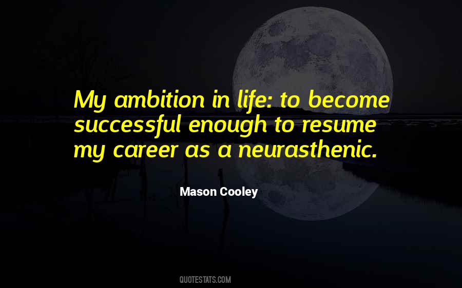Ambition In Quotes #277047