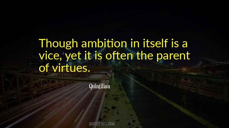 Ambition In Quotes #880927