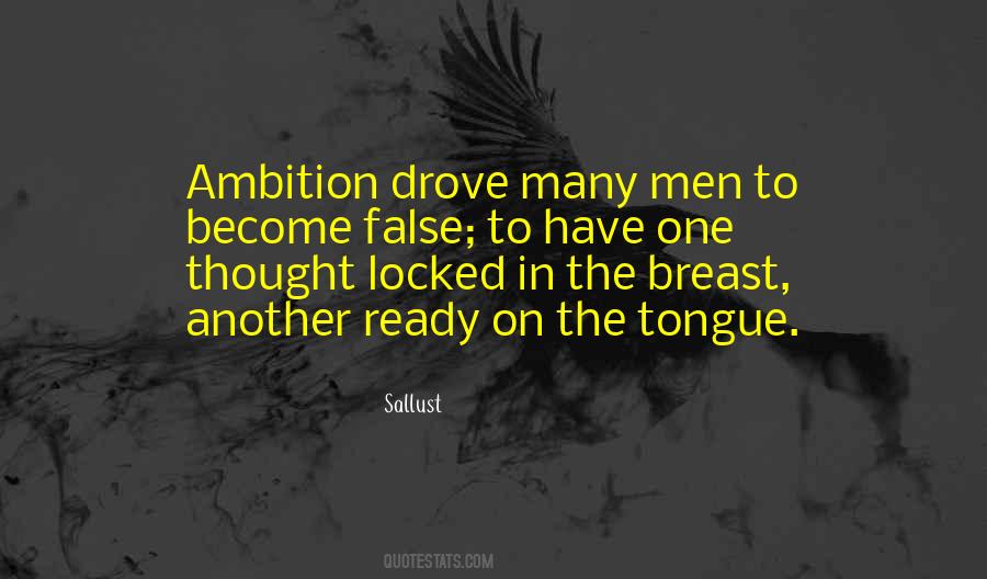 Ambition In Quotes #91495