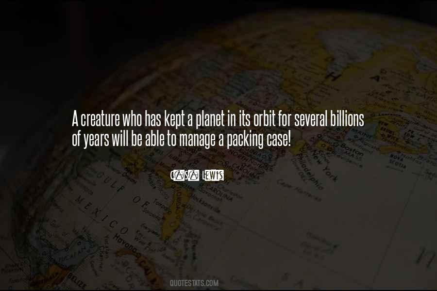 Billions Of Years Quotes #1660858