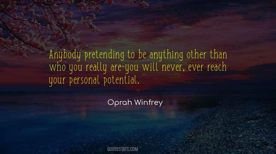 Personal Potential Quotes #1500081